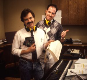 Bob Luttrell and Dave Arnold in 1989