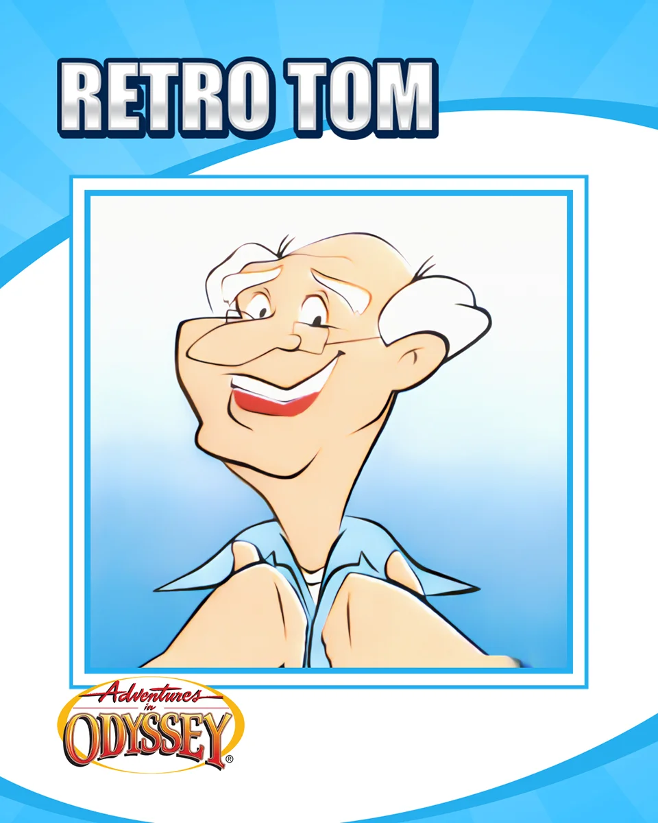 Card 20 - Retro Tom