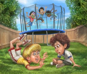 Promotional image for Adventures in Odyssey Club episode "Hurricane Perkins"