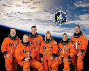 The crew of Terry's shuttle mission The crew of Terry's shuttle mission