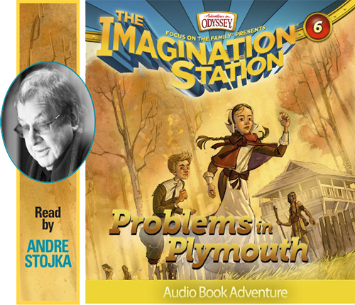Cover image for audio book "The Imagination Station No. 6"