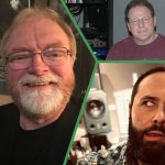Writer/director Phil Lollar (left), composer John Campbell (top), and sound designer Nathan Jones (bottom)
