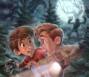 Promotional image for Adventures in Odyssey Club episode "The Revenge of Bigfoot"