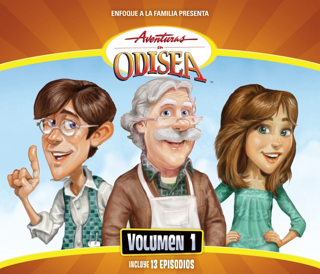 Album cover image for Adventures in Odyssey Spanish album Volume 1